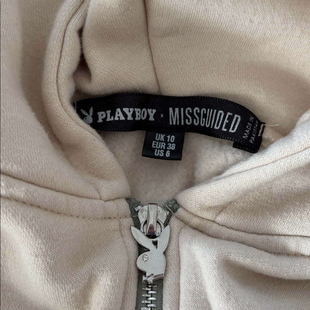 Missguided x Playboy Oversized Hoodie EUC - Picture 6 of 8